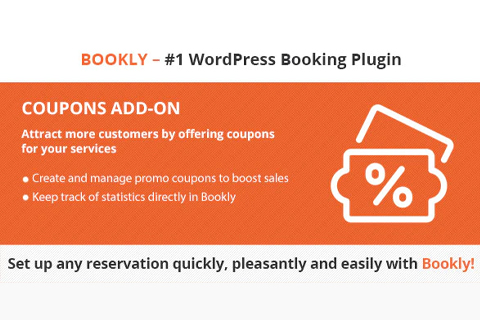WordPress plugin CodeCanyon Bookly Coupons