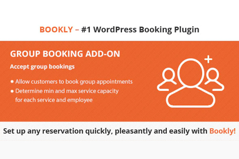 WordPress plugin CodeCanyon Bookly Group Booking