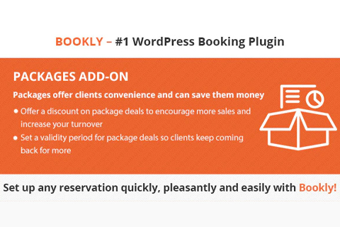 WordPress plugin CodeCanyon Bookly Packages