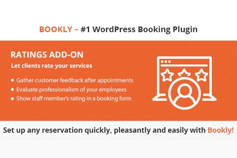 WordPress plugin CodeCanyon Bookly Ratings