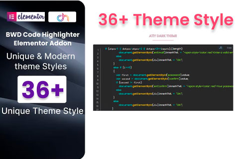 CodeCanyon BWD Code Highlighter