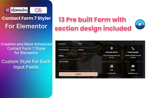 WordPress plugin CodeCanyon BWD Contact Form 7 Styler