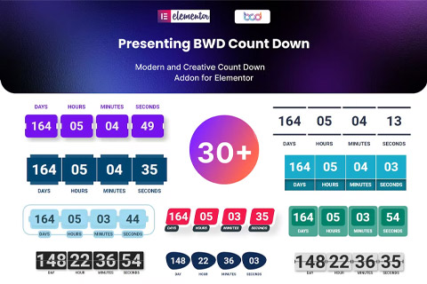 WordPress plugin CodeCanyon BWD Count Down