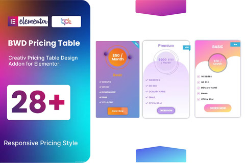 CodeCanyon BWD Pricing Table