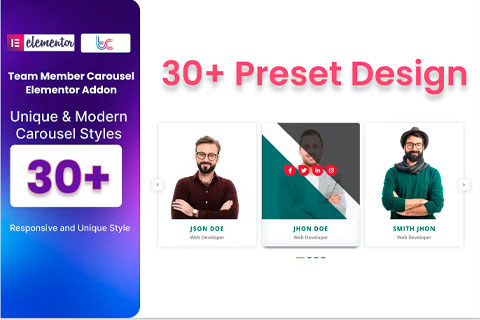 WordPress plugin CodeCanyon BWD Team Member Carousel
