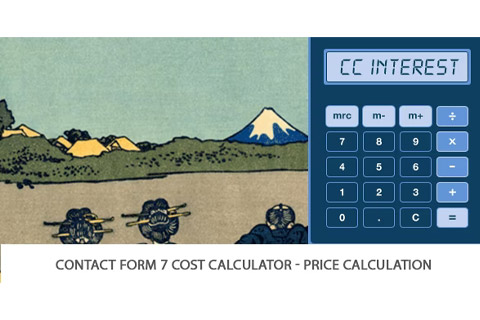 WordPress plugin CodeCanyon Contact Form 7 Cost Calculator