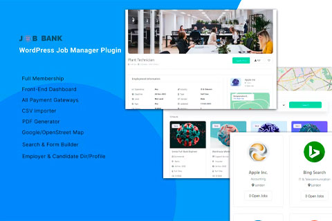 WordPress plugin CodeCanyon JobBank