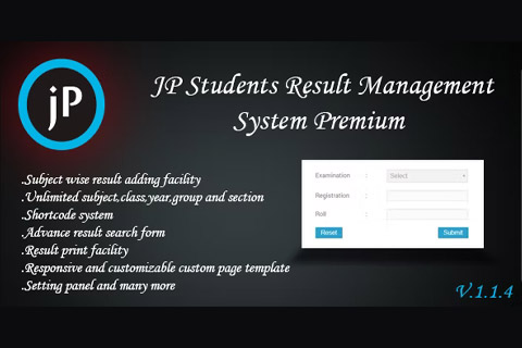 CodeCanyon JP Students Result Management System Premium