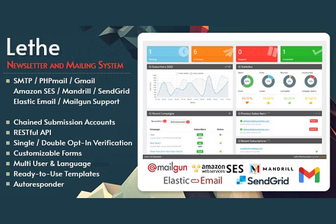 CodeCanyon Lethe PHP Newsletter