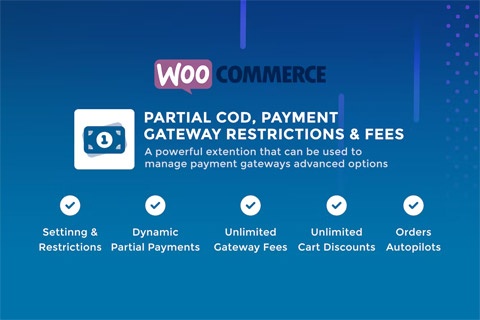 WordPress plugin CodeCanyon WooCommerce Partial COD