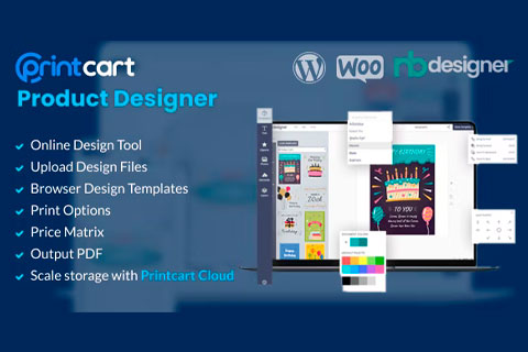 WordPress plugin CodeCanyon Printcart Product Designer