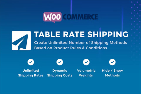WordPress plugin CodeCanyon WooCommerce Table Rate Shipping