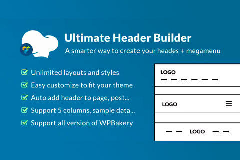 WordPress plugin CodeCanyon Ultimate Header Builder