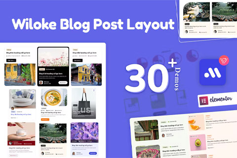 WordPress plugin CodeCanyon Wiloke Blog Layouts