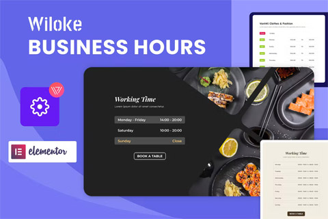 WordPress plugin CodeCanyon Wiloke Business Hours