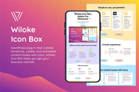 CodeCanyon Wiloke Icon Box