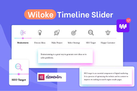 WordPress plugin CodeCanyon Wiloke Timeline Slider