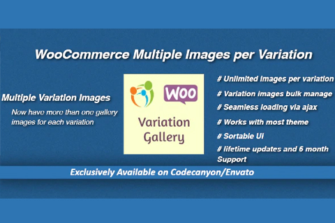CodeCanyon WooCommerce Multiple Images per Variation