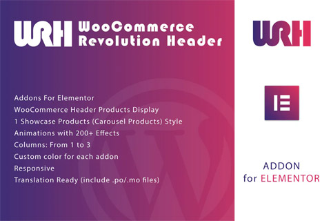 CodeCanyon WooCommerce Revolution Header