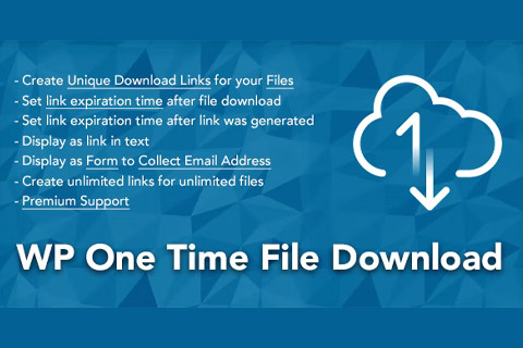 CodeCanyon WP One Time File Download