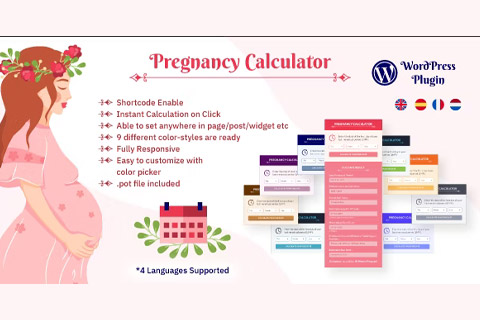 CodeCanyon WP Pregnancy Calculator