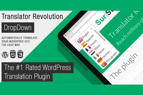 WordPress plugin CodeCanyon Translator Revolution