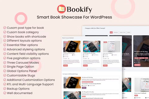 WordPress plugin CodeCanyon Bookify