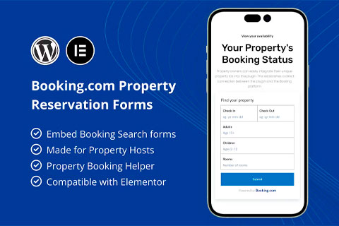 WordPress plugin CodeCanyon Booking.com Property Reservation Forms