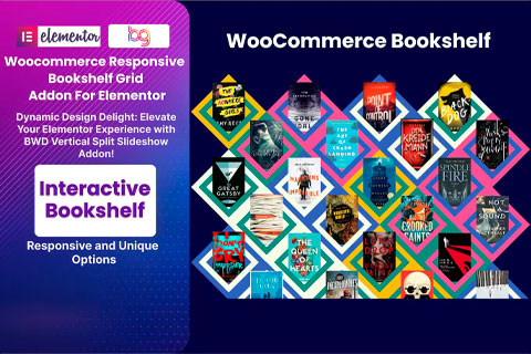 WordPress plugin CodeCanyon BWD Woocommerce Responsive Bookshelf Grid