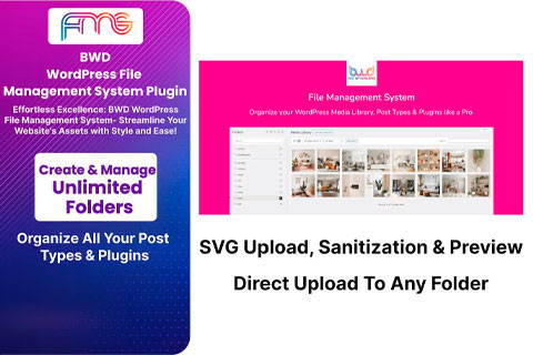WordPress plugin CodeCanyon BWD WordPress File Management System