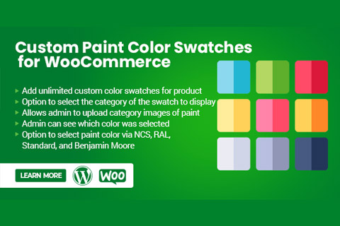 CodeCanyon Custom Paint Color Swatches