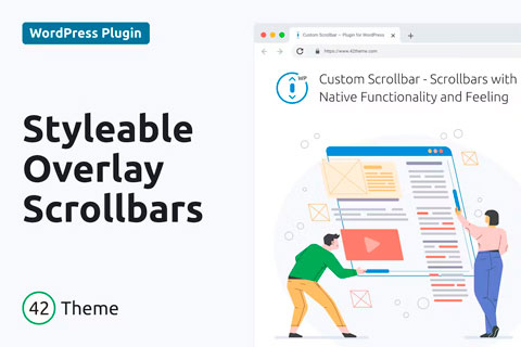 WordPress plugin CodeCanyon Custom Scrollbar