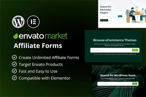 WordPress plugin CodeCanyon Envato Market Affiliate Forms