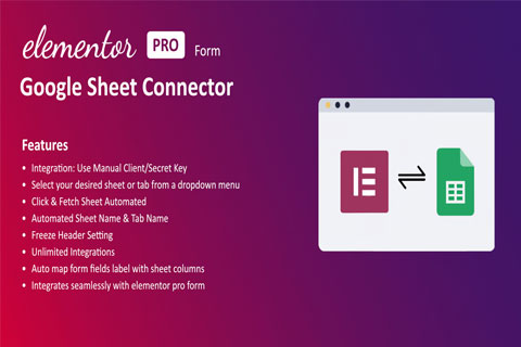 CodeCanyon Google Sheet Connector For Elementor Forms