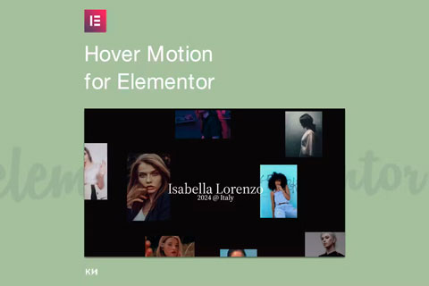 WordPress plugin CodeCanyon On-Hover Motion Grids for Elementor