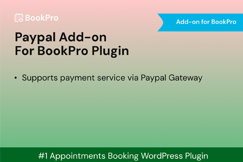 Plugin CodeCanyon PayPal Payments Standard Addon for BookPro WordPress plugin CodeCanyon PayPal Payments Standard Addon for BookPro