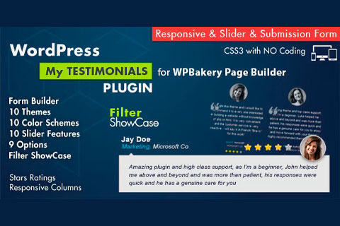 CodeCanyon Testimonials Showcase