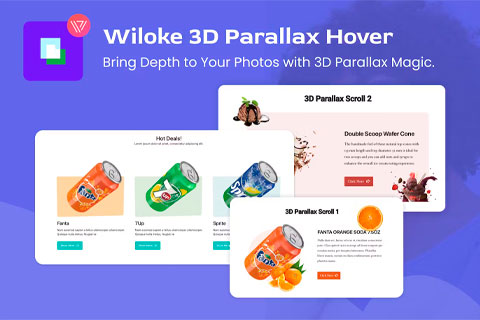 WordPress plugin CodeCanyon Wiloke 3D Parallax