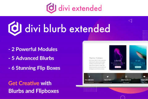 Divi Blurb Extended