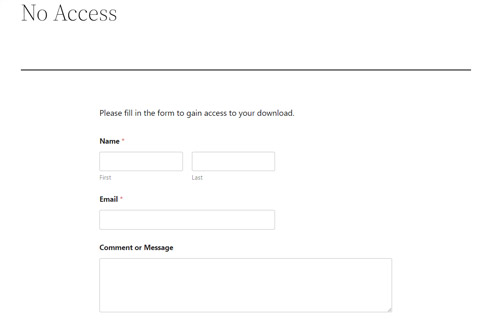 Download Monitor WPForms Lock