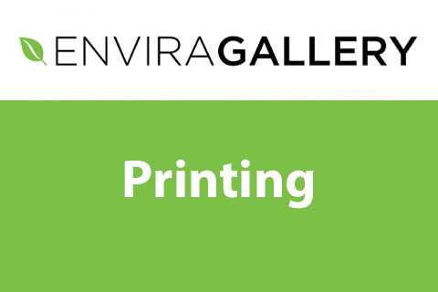 WordPress plugin Envira Gallery Printing