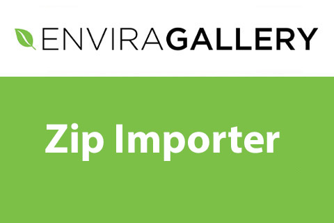 WordPress plugin Envira Gallery Zip Importer