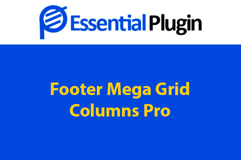 Footer Mega Grid Columns Pro