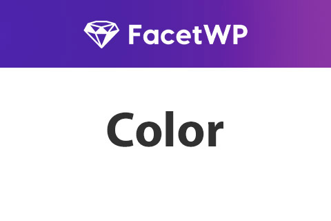 WordPress plugin FacetWP Color