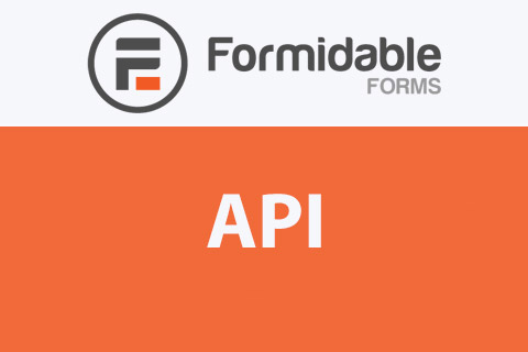 WordPress plugin Formidable API