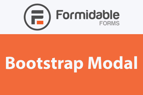 WordPress plugin Formidable Bootstrap Modal