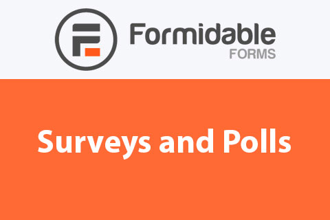 WordPress plugin Formidable Surveys and Polls