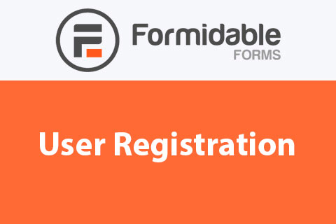 WordPress plugin Formidable User Registration