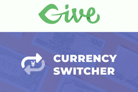 WordPress plugin Give Currency Switcher