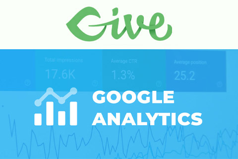 WordPress plugin Give Google Analytics